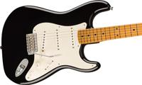 Fender Vintera II 50s Stratocaster MN Black elektrische gitaar met deluxe gigbag - thumbnail