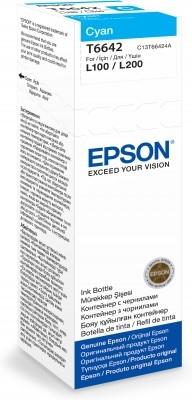 Originele inkt cartridge Epson T6642 Cyaan - thumbnail