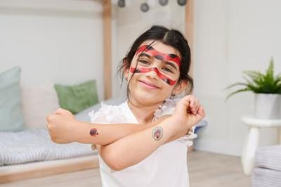 Simba Miraculous glittertatoeages