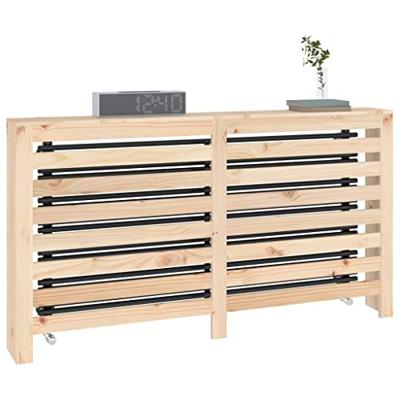 VidaXL Radiatorombouw 153x19x84 cm massief grenenhout VidaXL Radiatorombouw 153x19x84 cm massief grenenhout