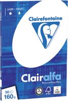 A4 papier 160 gram pak 50 vel Clairefontaine Clairalfa - thumbnail