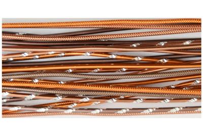 Vaessen Creative • sieraden kit alu-stems 40cmx2mm bruin-koper 27st.