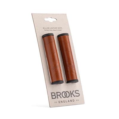 BROOKS Willow leather grip (130+130mm) - honey