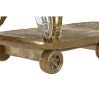 Bureaulamp Home ESPRIT Gouden Hars 220 V 45 X 23 X 34 cm - thumbnail