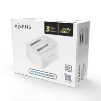 Basis oplader Aisens ASDS-D02W - thumbnail