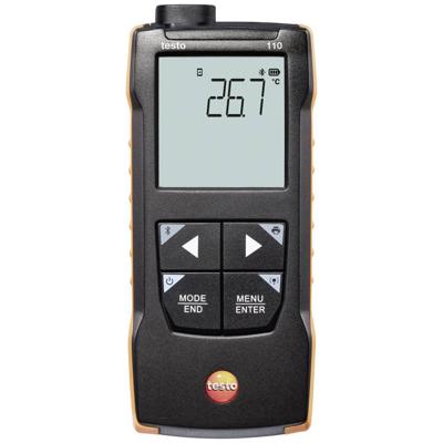 testo 110 Temperatuurmeter -200 - +800 °C Sensortype NTC, Pt100 testo 110 Temperatuurmeter -200 - +800 °C Sensortype NTC, Pt100