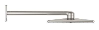 Regendoucheset Grohe Rainshower SmartActive Cube 31 cm met Wandarm Supersteel
