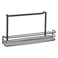 Metaltex badkamerrekje 34x11x17 cm zwart - thumbnail