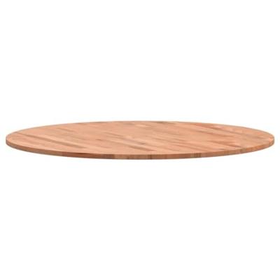 Tafelblad rond Ø80x1,5 cm massief beukenhout