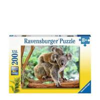 Puzzle 200 p XXL - De koalafamilie - thumbnail