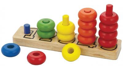 VIGA telraam, afm 25x12x6 cm, 1 stuk