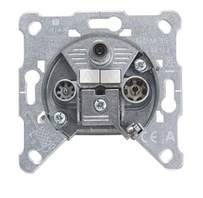 Triax GDM 19 Antennedoos Data, FM, TV Inbouw (in muur) Doorvoerdoos