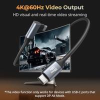 SmallRig 4791 USB-C (Straight) to USB-C (Angled) Data Cable (60cm / 23.6in) - thumbnail