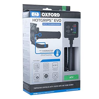 OXFORD handvatverwarming "hotgrips®evo". heated grips evo a 22+25mm open dual 5-stage