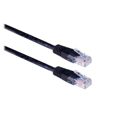 Ewent EW9526 netwerkkabel Zwart 2 m Cat5e U/UTP (UTP) netwerkkabel (2 m, Cat5e, U/UTP (UTP), RJ-45, RJ-45, zwart)