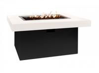 Easy Fires: Vuurtafel Milano Rechthoek Aluminium - Zwart - thumbnail