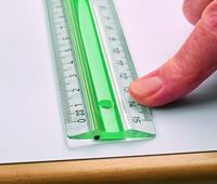 Liniaal Linex super S20 20cm transparant | 10 stuks - thumbnail