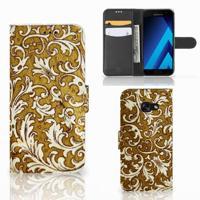 Wallet Case Samsung Galaxy A5 2017 Barok Goud - thumbnail