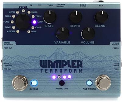 Wampler Terraform modulatie multi-effectpedaal