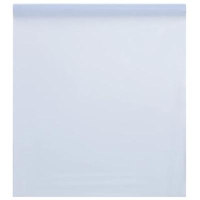 VidaXL Raamfolie statisch mat transparant wit 60x500 cm pvc