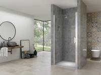 van Rijn ST02 douchedeur chroom 90x200cm - thumbnail