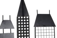 Wanddecoratie DKD Home Decor Zwart Gouden Loft 105 x 6 x 56 cm - thumbnail