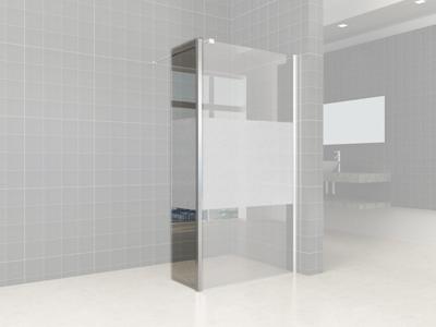 Zijwand Hoekprofiel Wiesbaden Met Middenband 40x200cm 10mm NANO