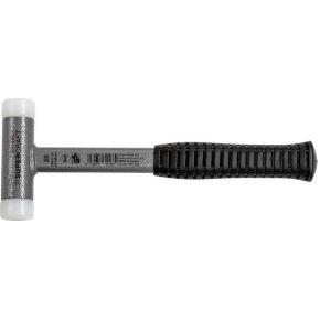Halder Kunststofhamer | lengte 290 mm hoofd-d. 30 mm | stalen buis terugslagvrij | hard nylon wit | 1 stuk - 3377.030 - 3377.030 Halder Kunststofhamer | lengte 290 mm hoofd-d. 30 mm | stalen buis terugslagvrij | hard nylon wit | 1 stuk - 3377.030 - 3377.030