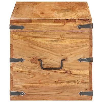VidaXL Kist 90x40x40 cm massief acaciahout