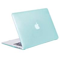 MacBook Air 13.3 inch Kristal structuur hard Kunststof Hoesje / Case (groen) - thumbnail