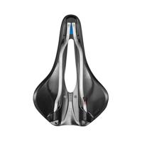 Selle Italia Max Novus Boost Evo TI 316 Gel Superflow Zadel - Zwart - thumbnail