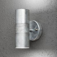 Konstsmide Modena Up & Down Big 7571-000 Buitenlamp (wand) Halogeen GU10 75 W RVS - thumbnail