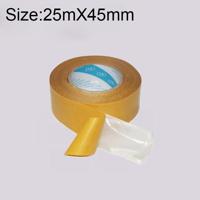 ' Double-sided sterke Mesh doek Base Tape naadloze slijtvaste band grootte: 25 m x 45 mm - thumbnail