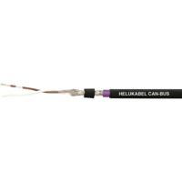 Helukabel 804268 Buskabel 1 x 2 x 0.5 mm² Zwart per meter - thumbnail