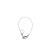 Showtec Showtec Saveking 3mm 0,6 m ketting, max. 20 kg BGV-C1