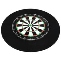 Dartbord professioneel met 6 darts en surround sisal - thumbnail