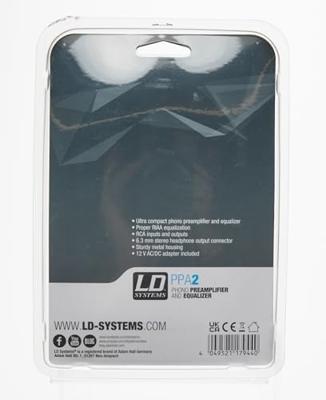 LD Systems PPA2 Compacte phono voorversterker