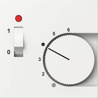 ELSO centrale plaat ELG367424 voor temperatuurregelaar zuiver wit 1 stuk(s)