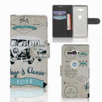 Sony Xperia XZ2 Compact Telefoonhoesje met foto Retro VW Bus - thumbnail