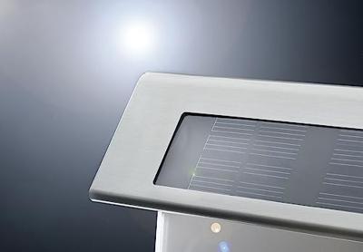 Paulmann 93765 Huisnummerlamp op zonne-energie Energielabel: A (A - G) 0.2 W Warmwit RVS, Wit