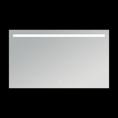 Spiegel Arcqua Cube 120x70 Cm rechthoek front LED