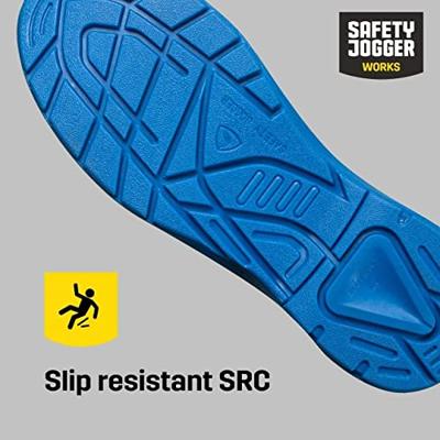 Safety Jogger Flow Mid S1P | Zwart/Blauw | Maat 46 - 5401033491813