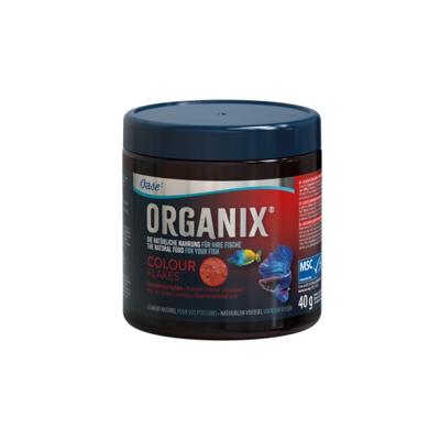 Oase ORGANIX Colour Flakes 250ml - Duurzaam Geviste Voeding voor Levendige Aquariumvissen