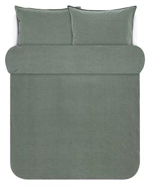 Marc O'Polo Marc O'Polo dekbedovertrek Senja green 260x220
