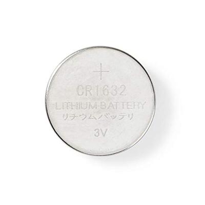 Nedis Lithium knoopcel batterij CR1632 | 3 V DC | 5-Blister | Zilver | 1 stuks - BALCR16325BL BALCR16325BL Nedis Lithium knoopcel batterij CR1632 | 3 V DC | 5-Blister | Zilver | 1 stuks - BALCR16325BL BALCR16325BL