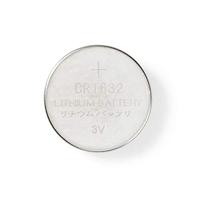 Nedis Lithium knoopcel batterij CR1632 | 3 V DC | 5-Blister | Zilver | 1 stuks - BALCR16325BL BALCR16325BL - thumbnail