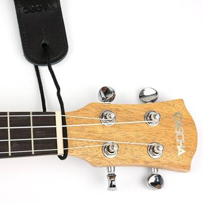 Cascha HH 2292 ukelele draagband katoen zwart Cascha HH 2292 ukelele draagband katoen zwart