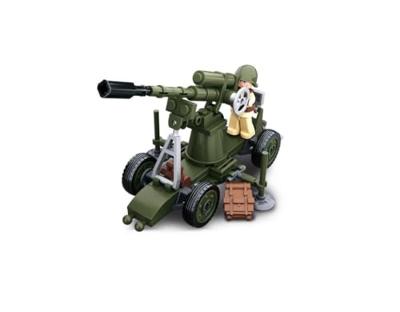 Sluban WWII - Air Defence Cannon bouwstenen set (M38-B0678C)