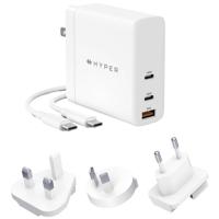 Hyper HyperJuice 3-port GaN travel oplader (140W) - White - thumbnail