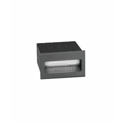 Lyora InbouwlampKrypton grijs 8,5cm - 726404